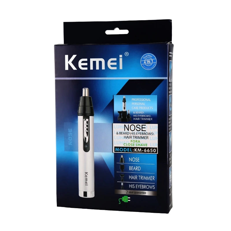 Kemei All in one grooming kit For Men Electric Shaver Hair Trimmer Ear,Beard,Eyebrow, Face Shaving Machine Rechargeable razor
