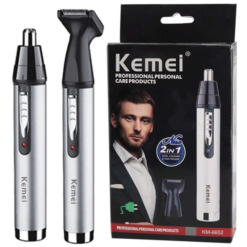 Kemei All in one grooming kit For Men Electric Shaver Hair Trimmer Ear,Beard,Eyebrow, Face Shaving Machine Rechargeable razor