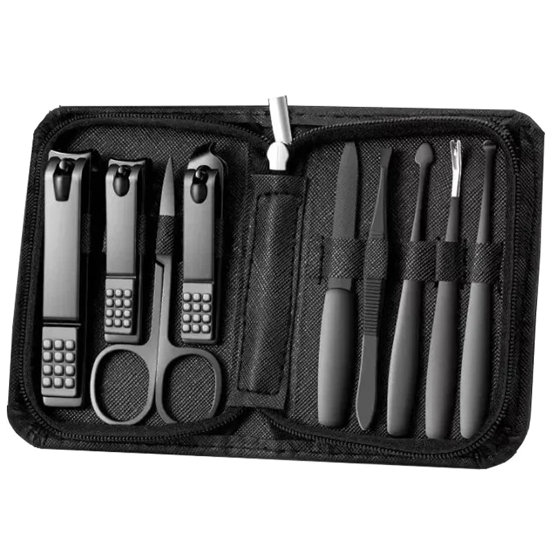 Manicure Set Pedicure Tools Set Nail Grooming Kit for Women Mens, 40 in 1(Dark Green) Nail Manicure Kit Foot Hand Care Kit Nail