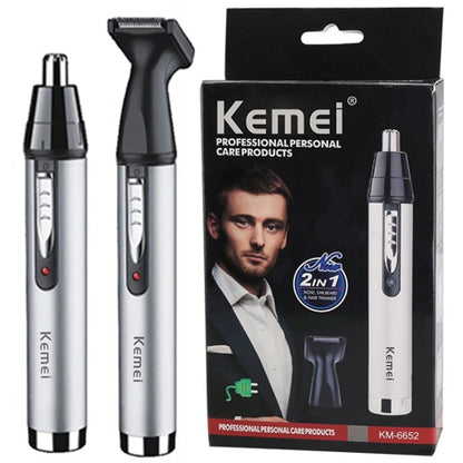Kemei All in one grooming kit For Men Electric Shaver Hair Trimmer Ear,Beard,Eyebrow, Face Shaving Machine Rechargeable razor