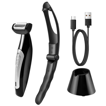 Back Shavers for Men Body Groomers Back Shavers for Men Long Handle, Detachable Extension Handle Men with Back Attachment